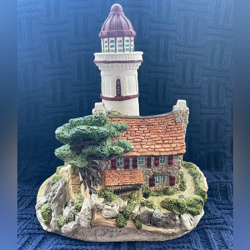 Vintage Maurice Wideman The American Collection Pacific Lighthouse